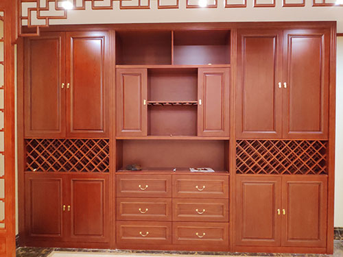 榆林中式家居装修之中式酒柜装修效果图