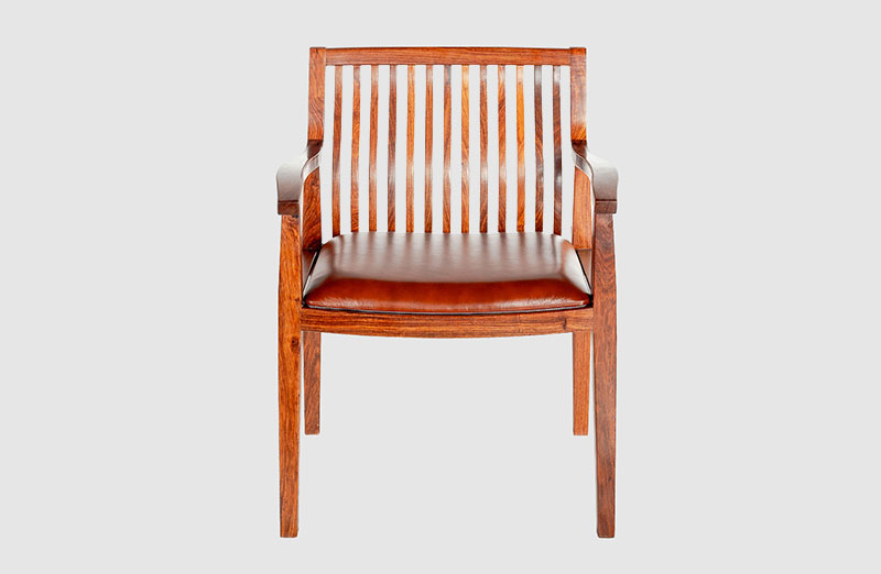 榆林中式实木大方椅家具效果图