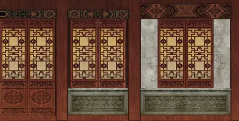 榆林隔扇槛窗的基本构造和饰件